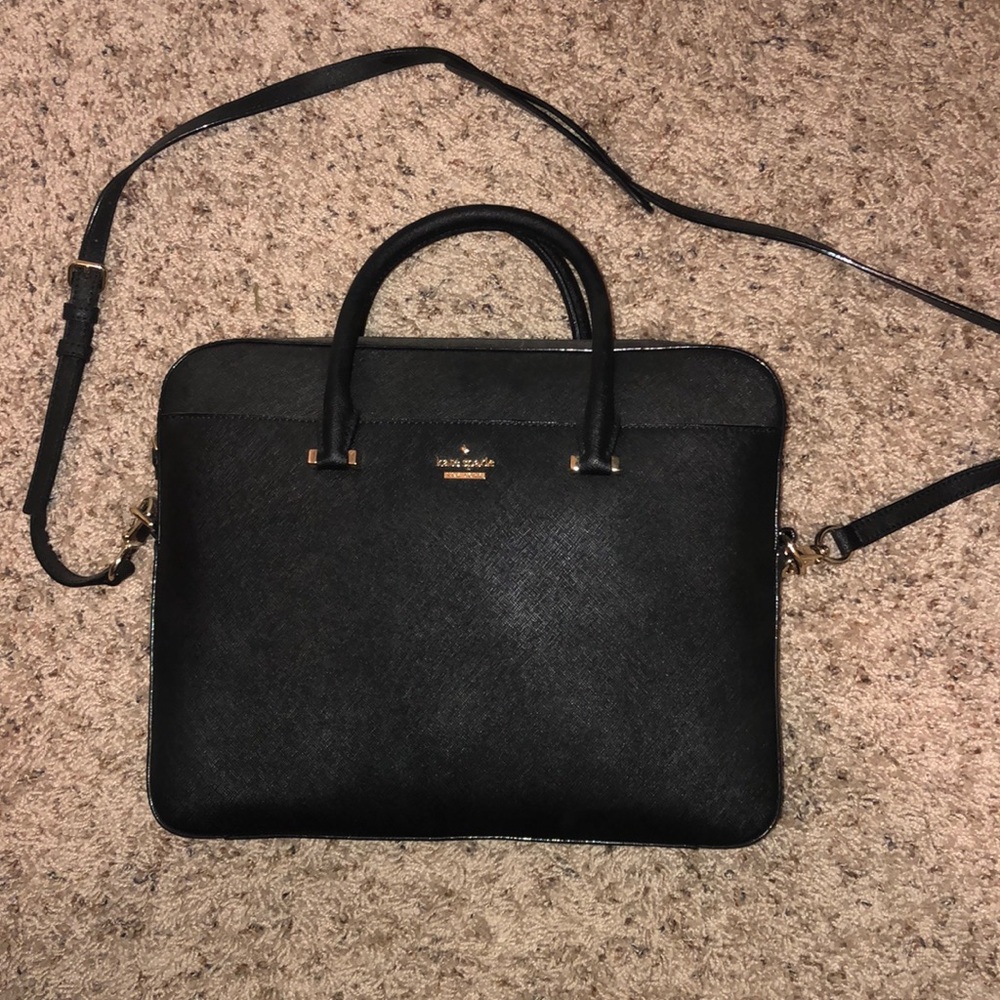 Brand New Kate Spade Black Laptop Case
